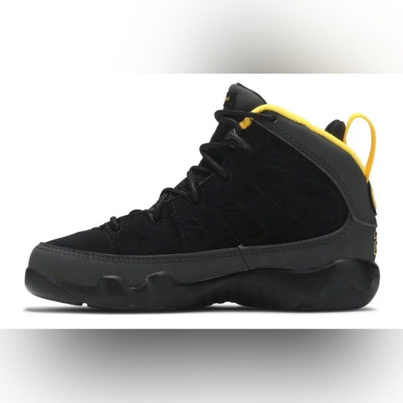 air jordan 9 retro black and yellow